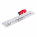 Goldblatt G06942 Finishing Trowel with Soft Grip Handle, 18" x 4"