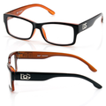 New Men Women Square Wrap Clear Lens Eye Glasses Fashion Designer Frame Full Rim