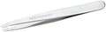 Tweezerman Stainless Steel Slant Tweezer - Eyebrow Tweezers for Women and Men (Platinum Silver)