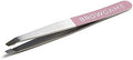 Browgame Original Slanted Tweezer - Precise, Extra Sharp Plucking Tool For Easy, Painless Hair Removal - Easy Grip For Meticulous Shaping - Stainless Steel Design For Sensitive Skin - Pink - 1 Pc