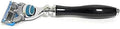G.B.S Men's Classic 5 Blade Compatible Razor with Black Handle