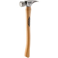Stiletto 14 Oz. Smooth-Face Framing Hammer with Hickory Handle