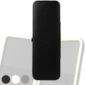 SEEDEW Lash Tweezers Organizer, Eyelash Extension Tweezers Bag, Soft PU Leather 8 Positions Rounded Corners Portable, Individual Storage Case Box for Tweezers, Makeup Brush, Slender Small Tools(Black)