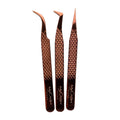Deep Rose Gold Lash Tweezer Bundle (LIMITED EDITION)