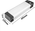 Electric Bicycle Battery 48V Ebike Battery 48V 32Ah Li-Ion Electric Bike Battery with BMS Charger for 200W 500W 750W 1000W 1500W Motor Ebike Kits