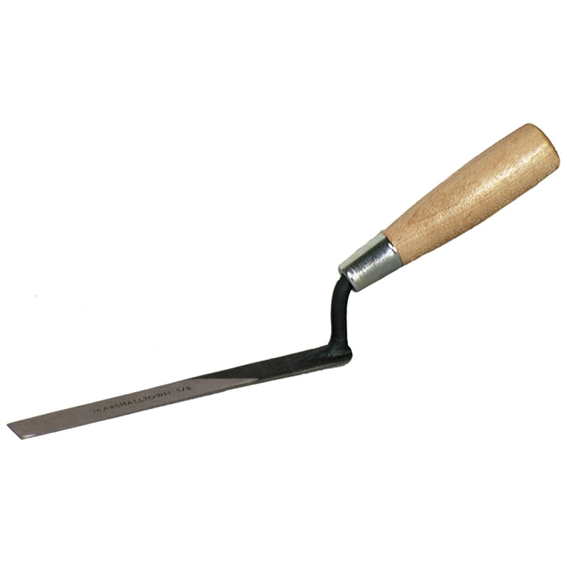 Marshalltown 504 Tuck Pointing Trowels With Wood Handle, 6-3/4" x 5/16"