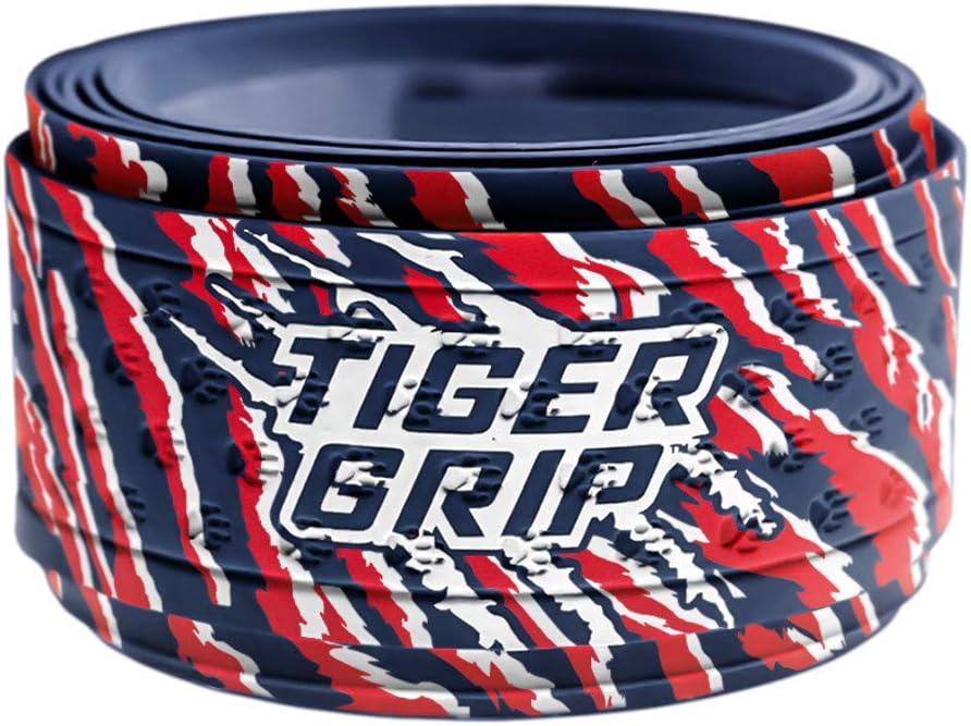 Bat Wrap/Bat Tape for Baseball and Softball - 1.1mm - Revolution (Navy,Red,White)