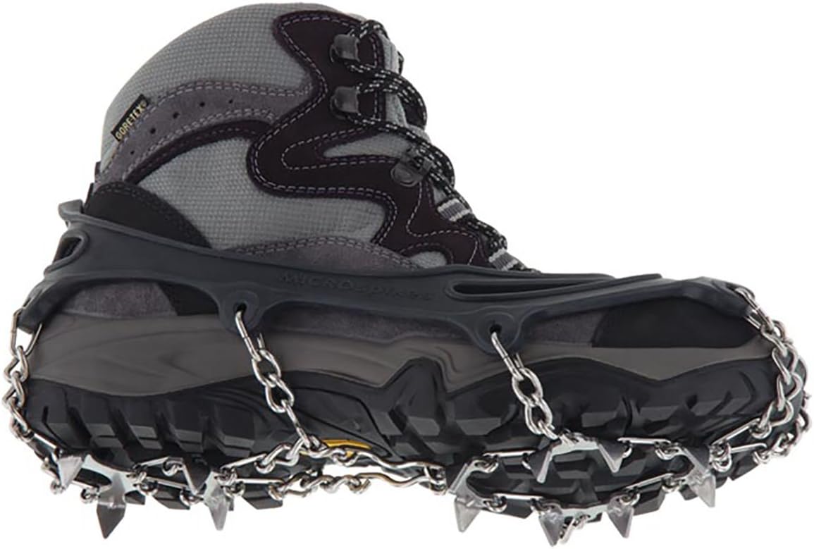 Kahtoola MICROspikes Footwear Traction for Winter Trail Hiking & Ice Mountaineering