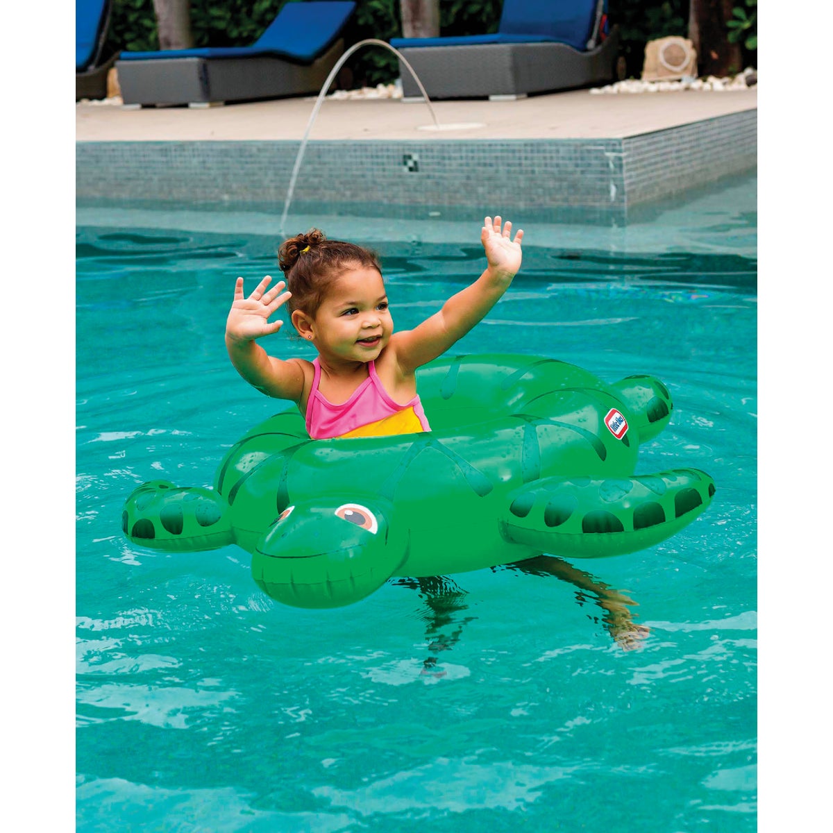 Little Tikes Timmy Turtle Baby Pool Float