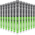 Golf Grip 13 Pack Cord Rubber Multi-compound Golf Driver Irons Club Grips with 15pcs Free Tapes