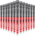 Golf Grip 13 Pack Cord Rubber Multi-Compound Golf Driver Irons Club Grips with 15pcs Free Tapes