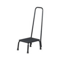 McKesson Step Stool with Hand Rail Sturdy and Safe Accessory for Reach and Support