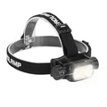 [Pack of 3] Rechargeable Motion Sensor Headlamp 9 Light Modes Hand Wave Headlight Phone Charging Torch Flashlight for Fishing Running Camping Hiking