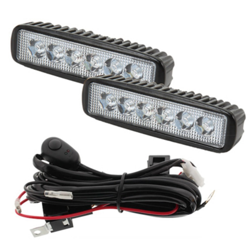 Pilot Automotive PLV-1002KIT LED Light Bar, 18 Watts