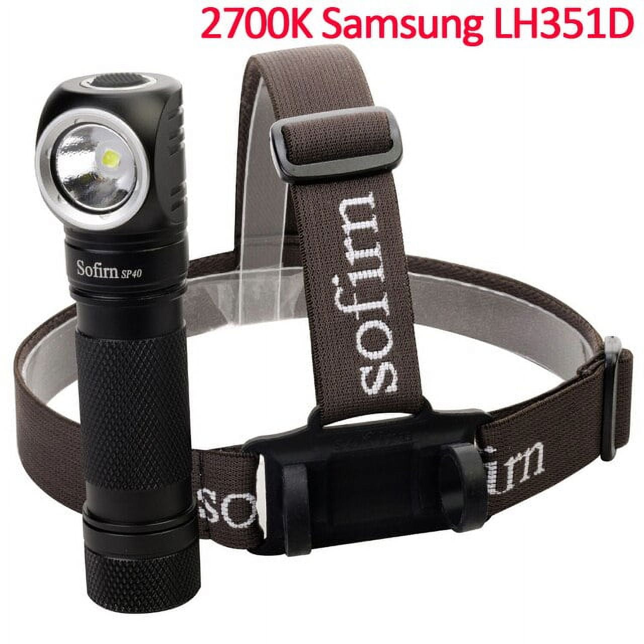 Sofirn SP40 Headlamp LED Cree XPL 18650 USB Rechargeable Head lamp 1200lm Bright Outdoor Fishing Headlight Magnet Tail Cap