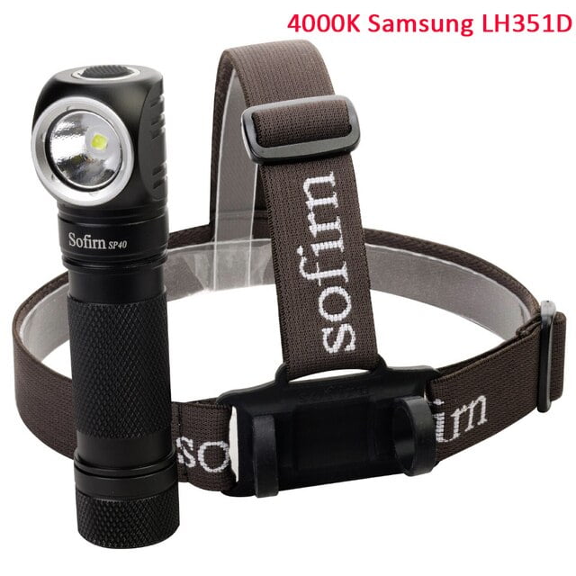 Sofirn SP40 Headlamp LED Cree XPL 18650 USB Rechargeable Head lamp 1200lm Bright Outdoor Fishing Headlight Magnet Tail Cap