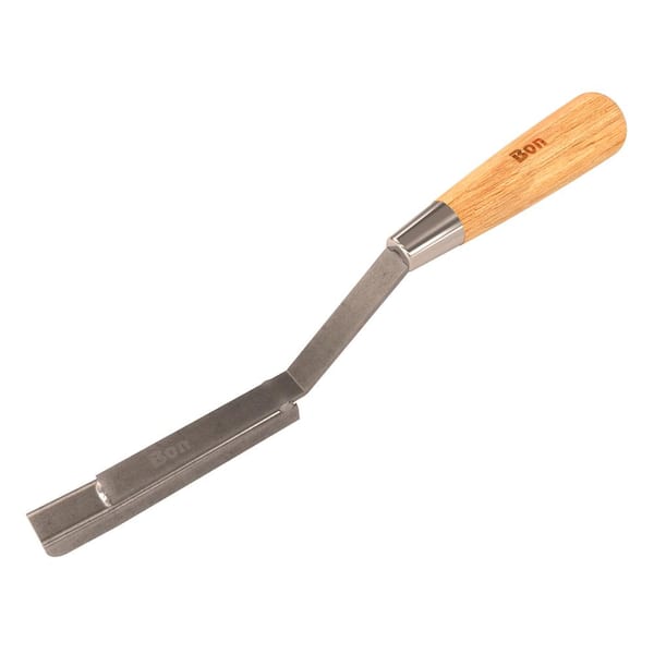 Concrete Jointer Mortar Wide Square Beaded Stone Work Wood Handle 1/2X1/4 Inch