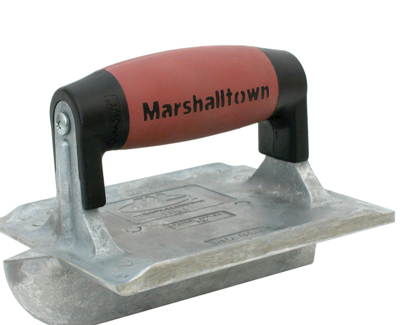 Marshalltown 834D Concrete Groover 6"x4-3/8", Zinc