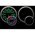 Prosport 52mm Premium Electric Oil Temperature Gauge - Green/White - Universal