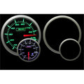 Prosport 52mm Premium Fuel Pressure Gauge - Green/White - Universal