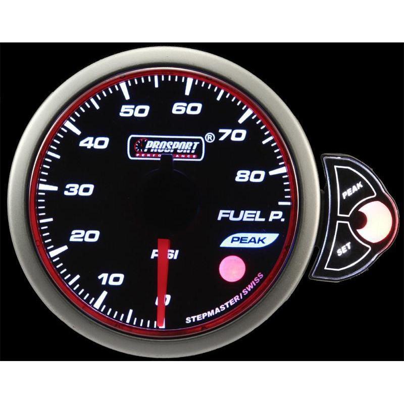 Prosport Halo Series 52mm Fuel Pressure Gauge - Universal