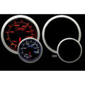 Prosport Performance Series 52mm Electric Water Temperature Gauge - Amber / White - Universal