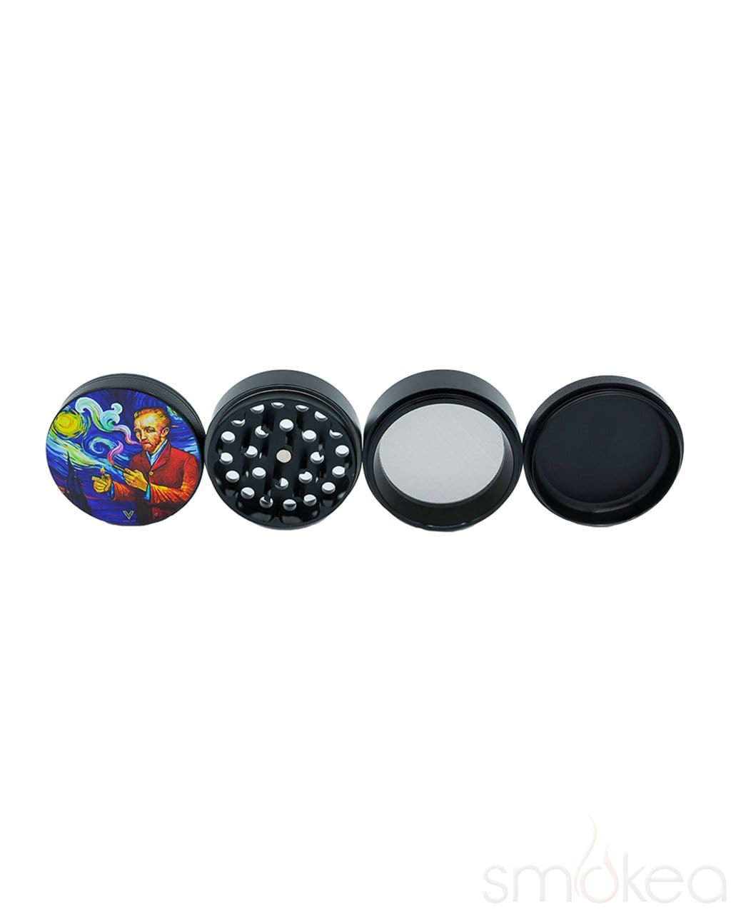 V Syndicate "Smoky Night" 4 Piece SharpShred Grinder